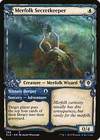 Merfolk Secretkeeper // Venture Deeper