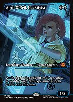 April O'Neil, Hacktivist