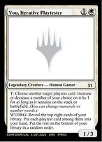 You, Iterative Playtester