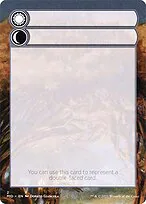 Double-Faced Substitute Card