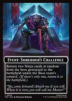 Event: Shredder's Challenge
