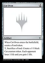 Cat Oven