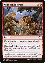 Abandon the Post