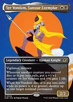 Syr Vondam, Sunstar Exemplar