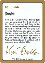 Kai Budde Bio