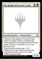 The Keeper of Favorite Cards