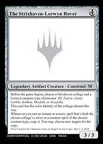 The Strixhaven-Lorwyn Rover