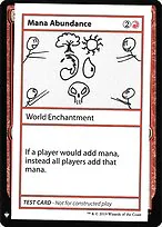 Mana Abundance