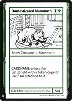 Domesticated Mammoth