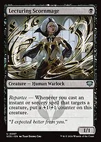 Lecturing Scornmage