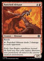 Panicked Altisaur