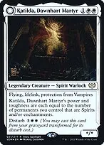 Katilda, Dawnhart Martyr // Katilda's Rising Dawn
