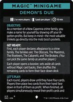 Demon's Due (minigame) // Demon's Due (cont'd)