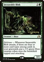 Inexorable Blob