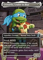 Leonardo, Leader in Blue