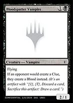 Bloodspatter Vampire