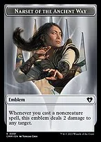 Narset of the Ancient Way Emblem