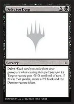 Delve too Deep