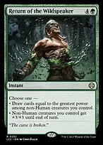 Return of the Wildspeaker