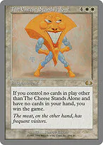The Cheese Stands Alone