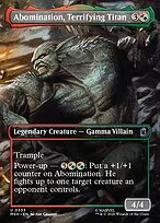 Abomination, Terrifying Titan