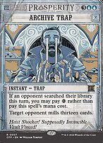 Archive Trap