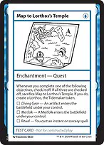 Map to Lorthos's Temple