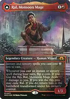 Ral, Monsoon Mage // Ral, Leyline Prodigy