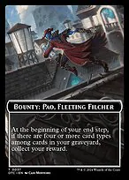 Bounty: Paq, Fleeting Filcher // Wanted!