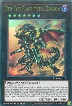 Red-Eyes Flare Metal Dragon