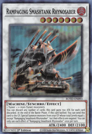Rampaging Smashtank Rhynosaber