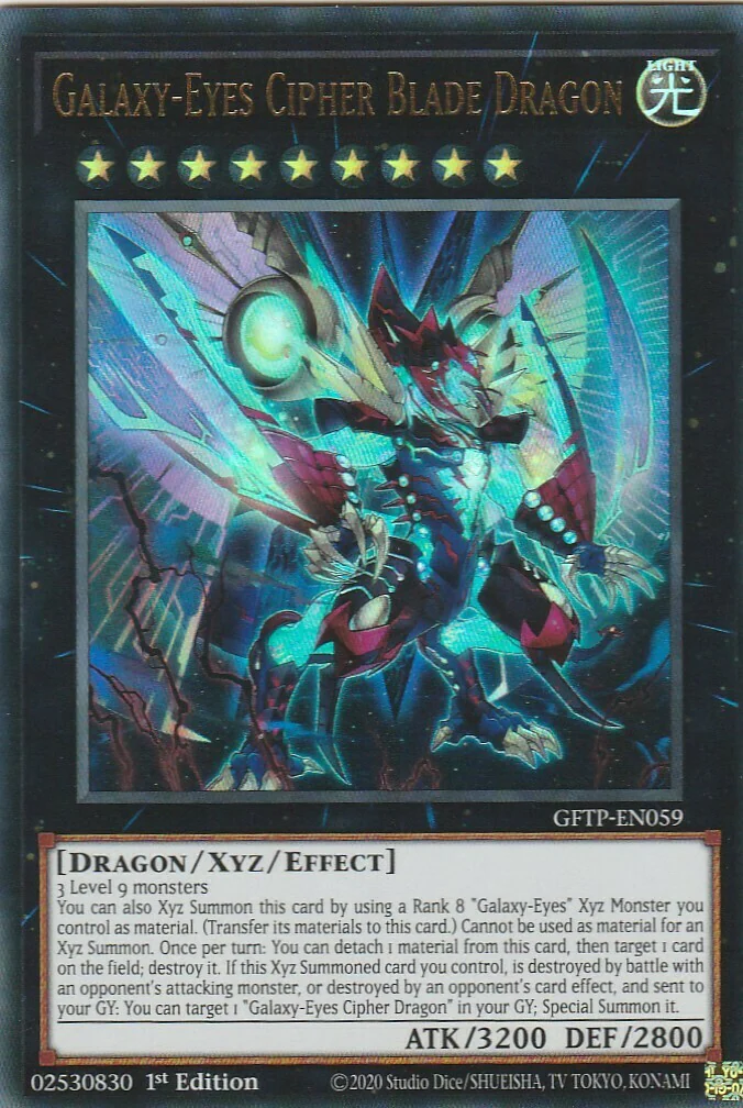 Galaxy-Eyes Cipher Blade Dragon