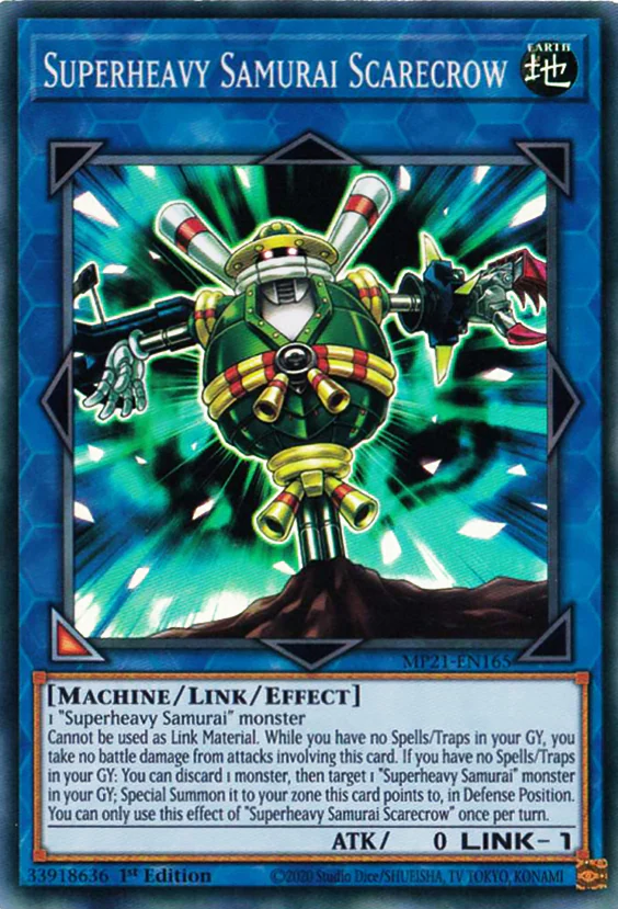 Superheavy Samurai Scarecrow