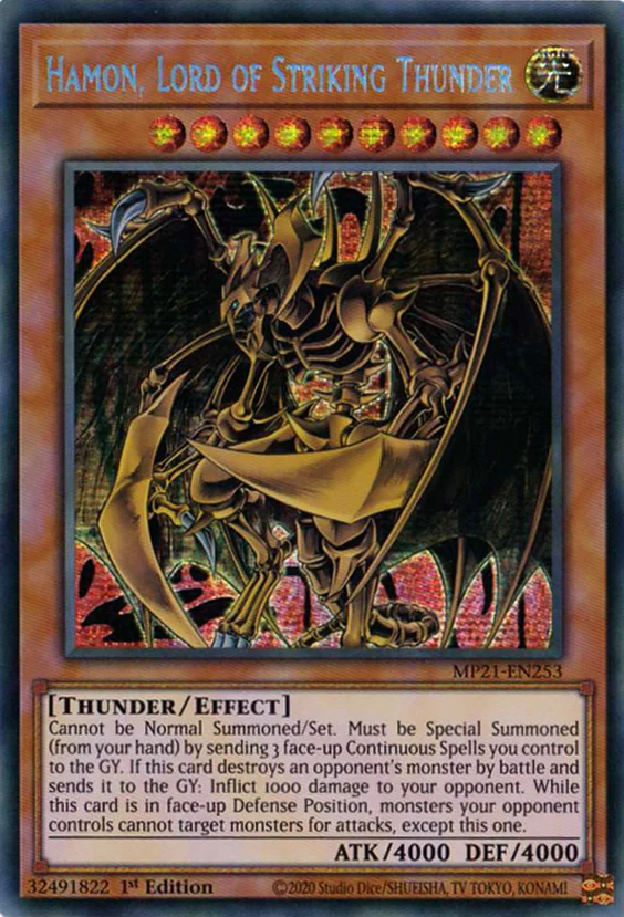 Hamon, Lord of Striking Thunder
