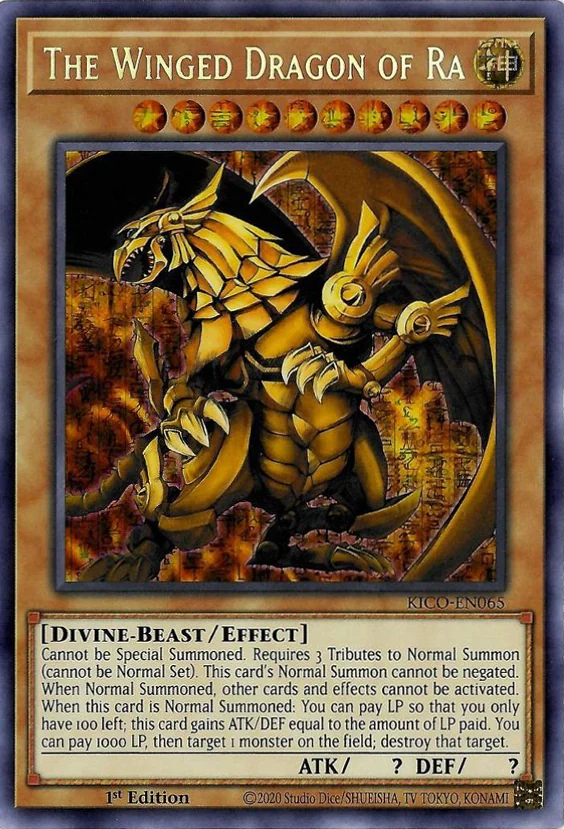 The Winged Dragon of Ra