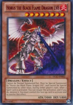 Horus the Black Flame Dragon LV8