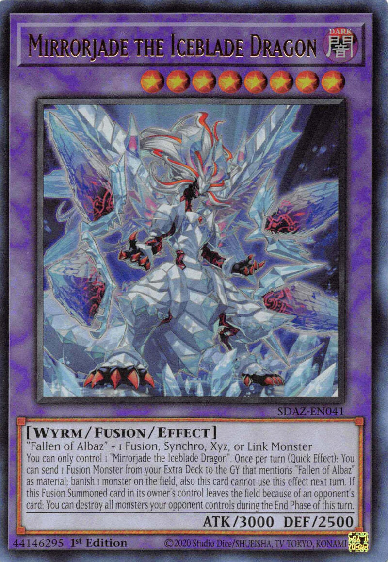 Mirrorjade the Iceblade Dragon