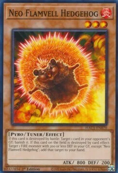 Neo Flamvell Hedgehog