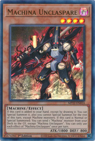 Machina Unclaspare