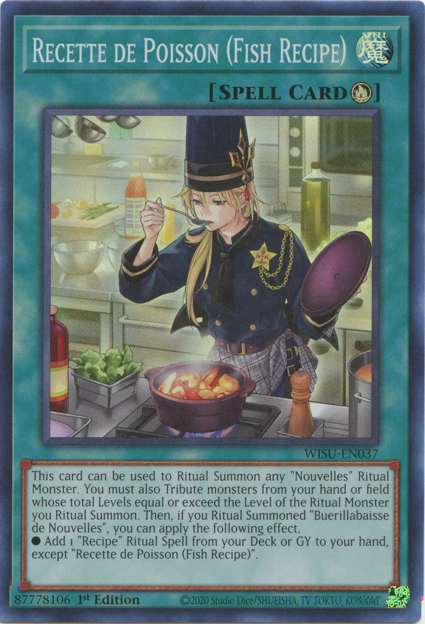 Recette de Poisson (Fish Recipe)