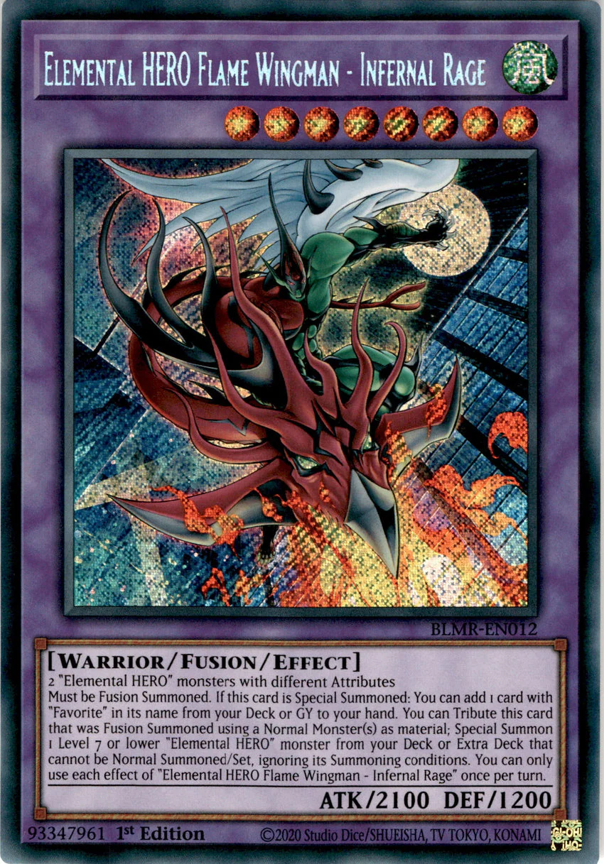 Elemental HERO Flame Wingman - Infernal Rage