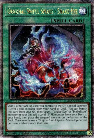 Original Sinful Spoils - Snake-Eye