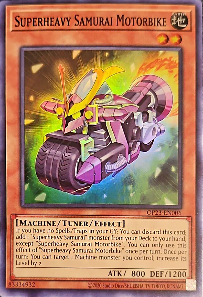 Superheavy Samurai Motorbike