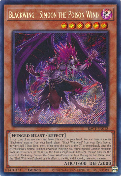 Blackwing - Simoon the Poison Wind