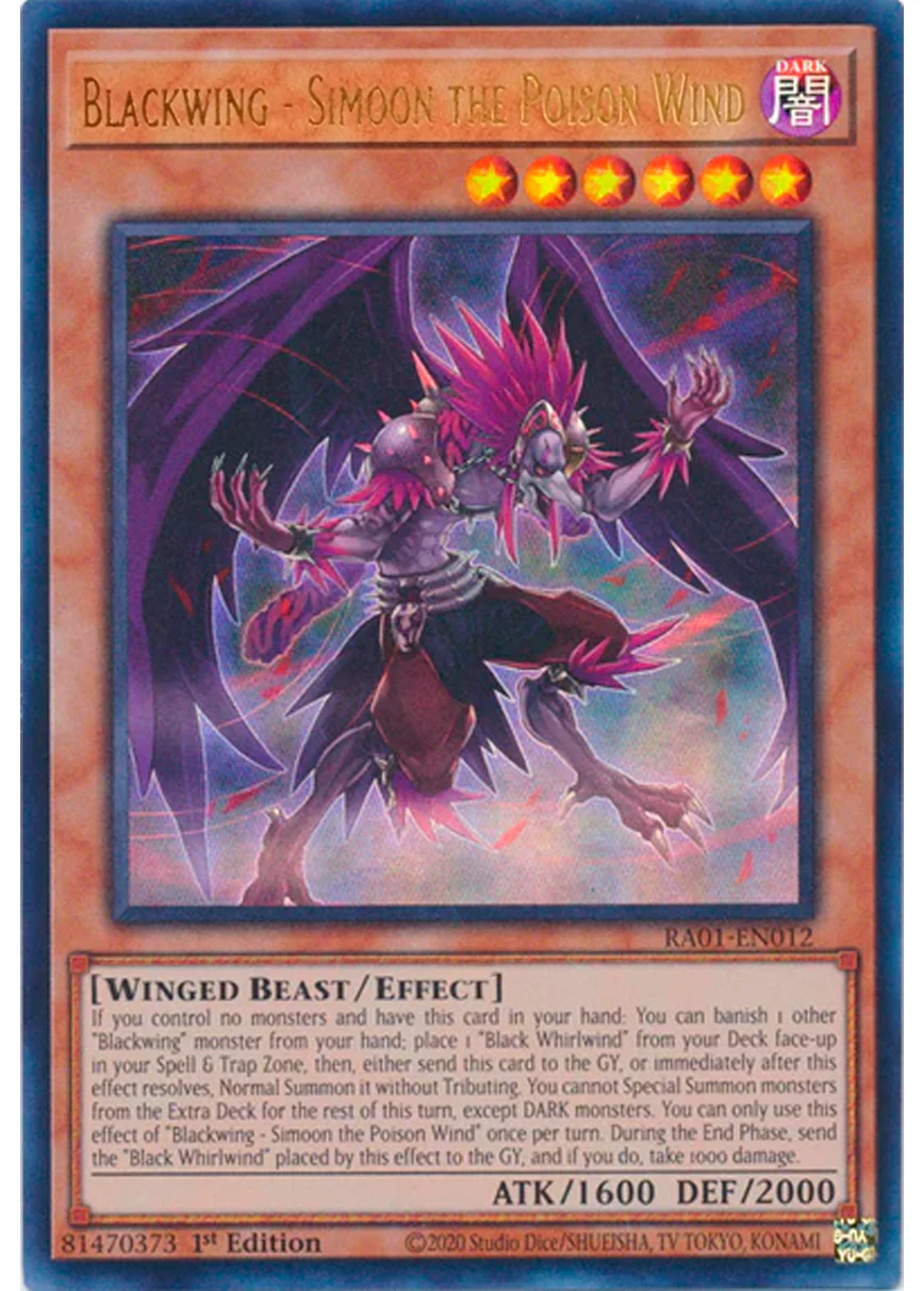 Blackwing - Simoon the Poison Wind
