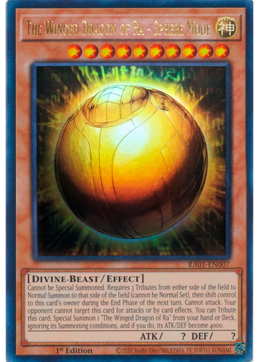 The Winged Dragon of Ra - Sphere Mode