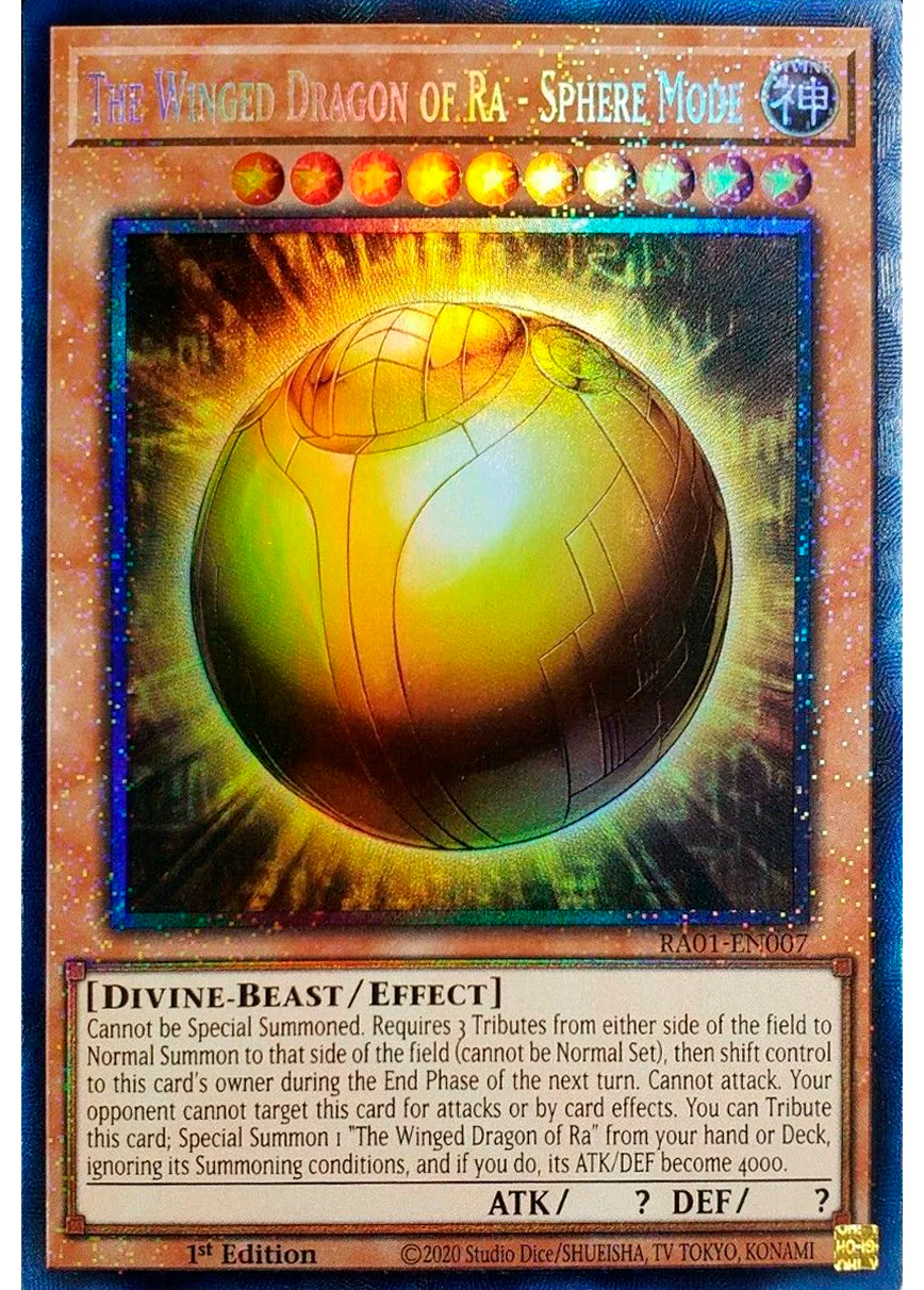 The Winged Dragon of Ra - Sphere Mode