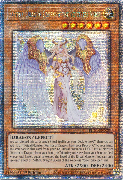 Saffira, Dragon Queen of the Voiceless Voice