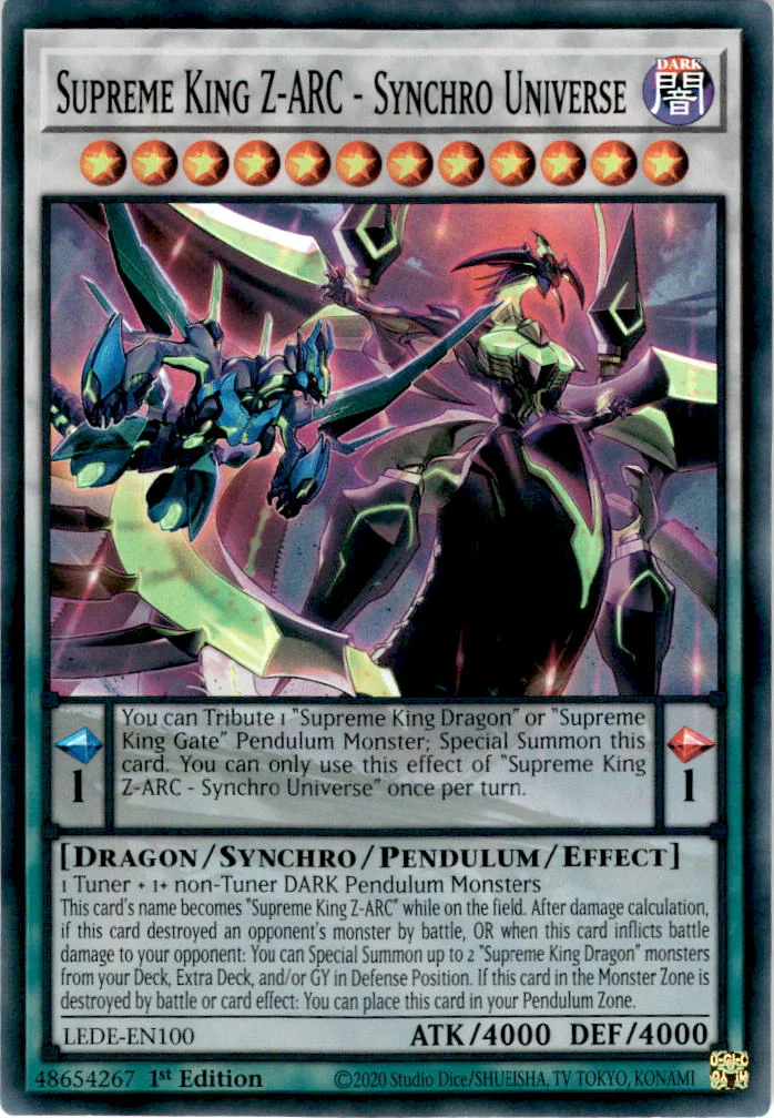 Supreme King Z-ARC - Synchro Universe