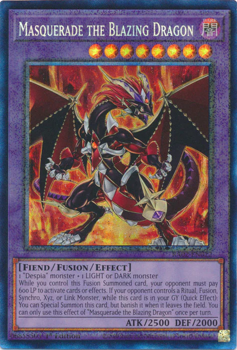Masquerade the Blazing Dragon